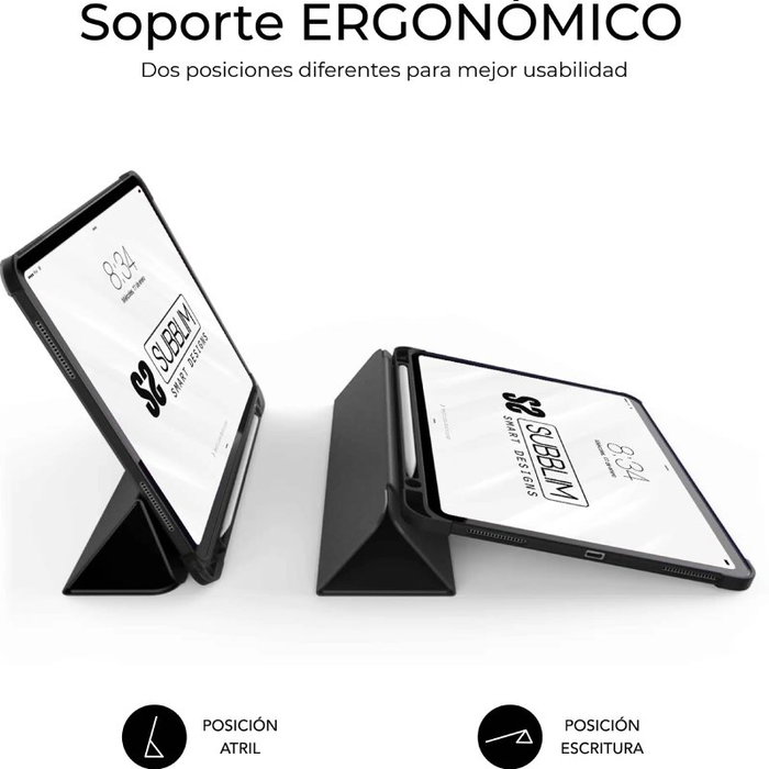 Subblim Funda Shock Case Lenovo Idea Tab 11 2025 Negro